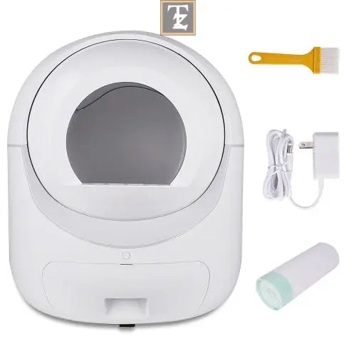 Smart Automatic Litter Box App Controls 4G WiFi, Double Deodorization