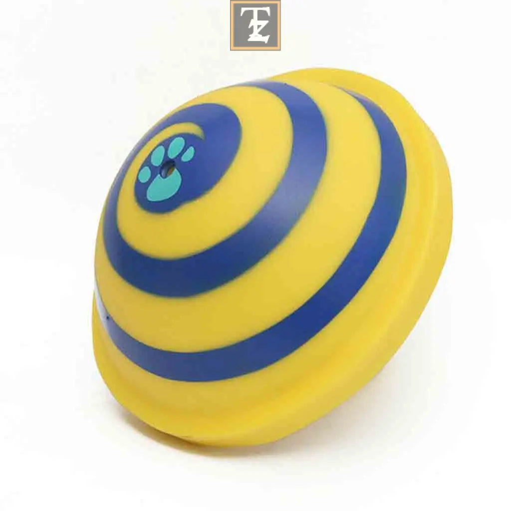 Sounding Disc Woof Glider Soft & Safe Indoor Pet Dogs Play Toy Pets Unique Interacts Entertainment Toys