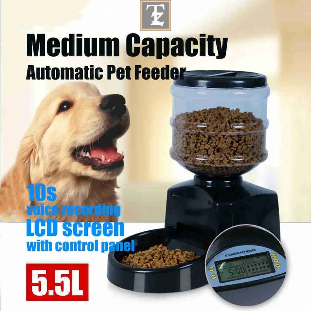 Timing Intelligent Automatic Feeder Snack Pet Supplies