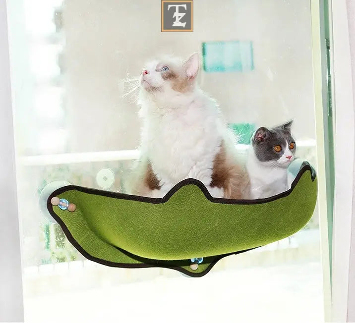 Window sill cat hammock