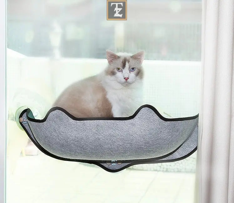 Window sill cat hammock