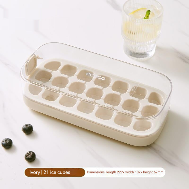 Silicone Ice Tray Press Household Homemade Box TEZZONMAART