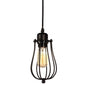 Lampadario retrò in ferro battuto