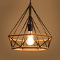 Lampada rustica in stile industriale, lampadario retrò