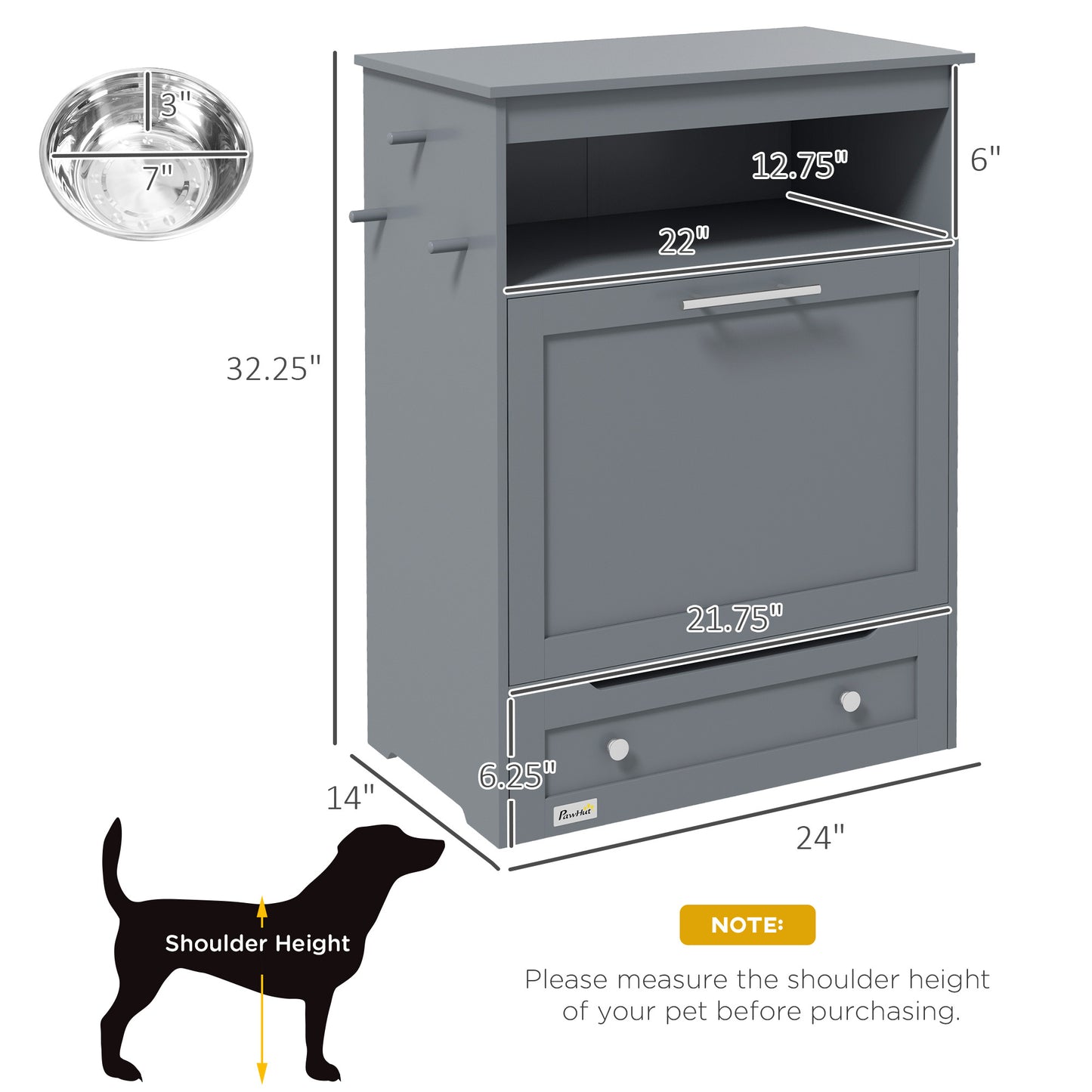 Pet Feeder Food Storage