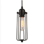 Lampadario retrò in ferro battuto
