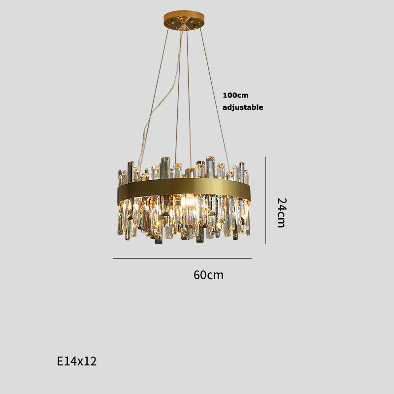 Lampadario di cristallo Luci soggiorno semplici
