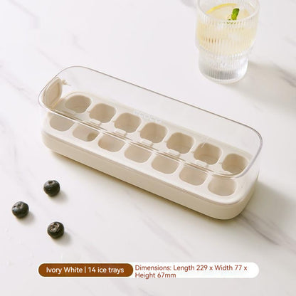 Silicone Ice Tray Press Household Homemade Box TEZZONMAART