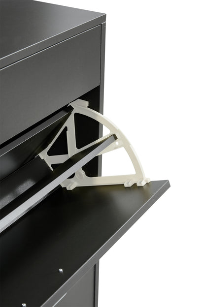 Shoe Cabinet , Shoe Storage Shelves, Black