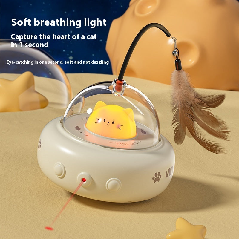 Intelligent Automatic Cat Teaser Toy Pet Supplies TEZZONMAART