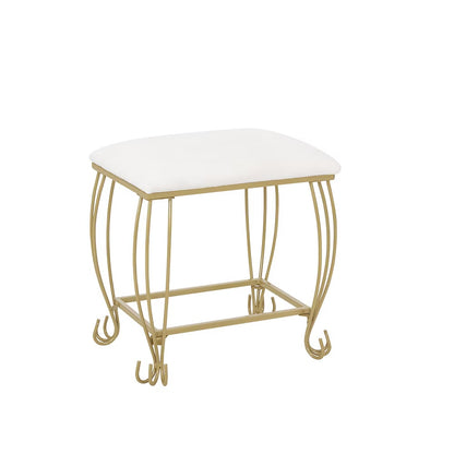 Set da toeletta con specchio e sgabello, scrivania da trucco bianca con cassetti per ragazze, donne, camera da letto, regalo