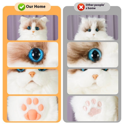 Muppet Cat Back Doll Bambola Peluche