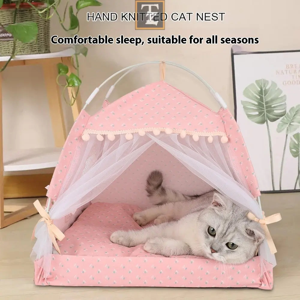 Cat Nest Semi-closed House 