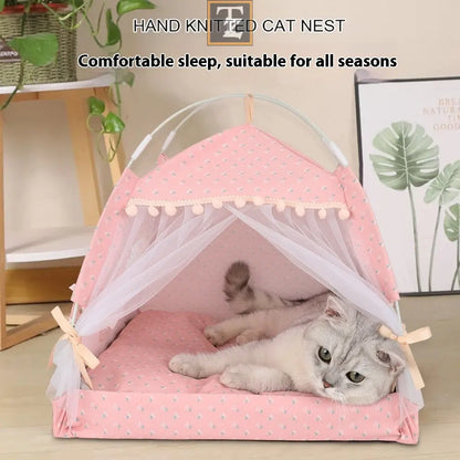Cat Nest Semi-closed House 
