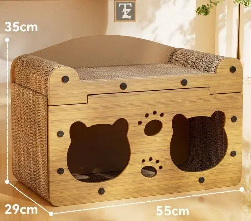 Creative Sisal Mat That Won't Shed Crumbs Cat Scratch Board 