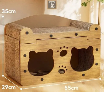 Creative Sisal Mat That Won't Shed Crumbs Cat Scratch Board 
