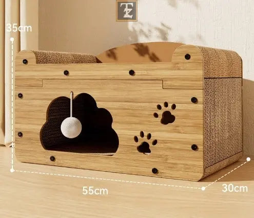 Creative Sisal Mat That Won't Shed Crumbs Cat Scratch Board 
