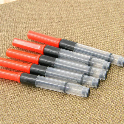 5 pezzi 3,4 mm soddisfano gli standard internazionali cartucce pompa in plastica convertitore penna stilografica