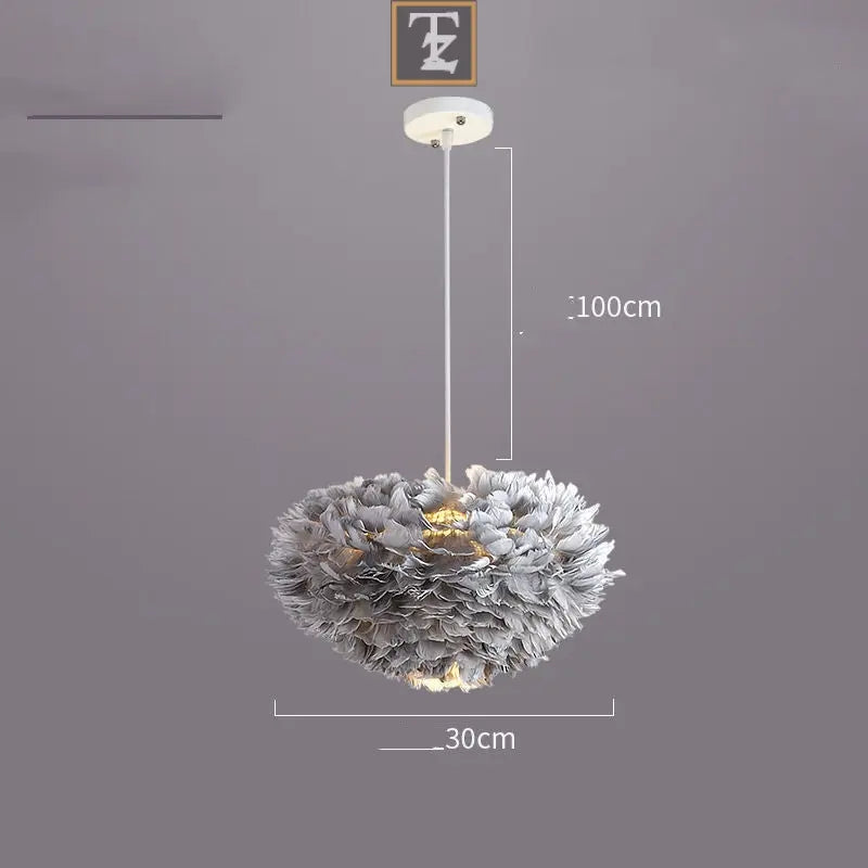 Modern Minimalist Master Bedroom Ins Net Red Girl Heart Chandelier Routine Essentials Studio