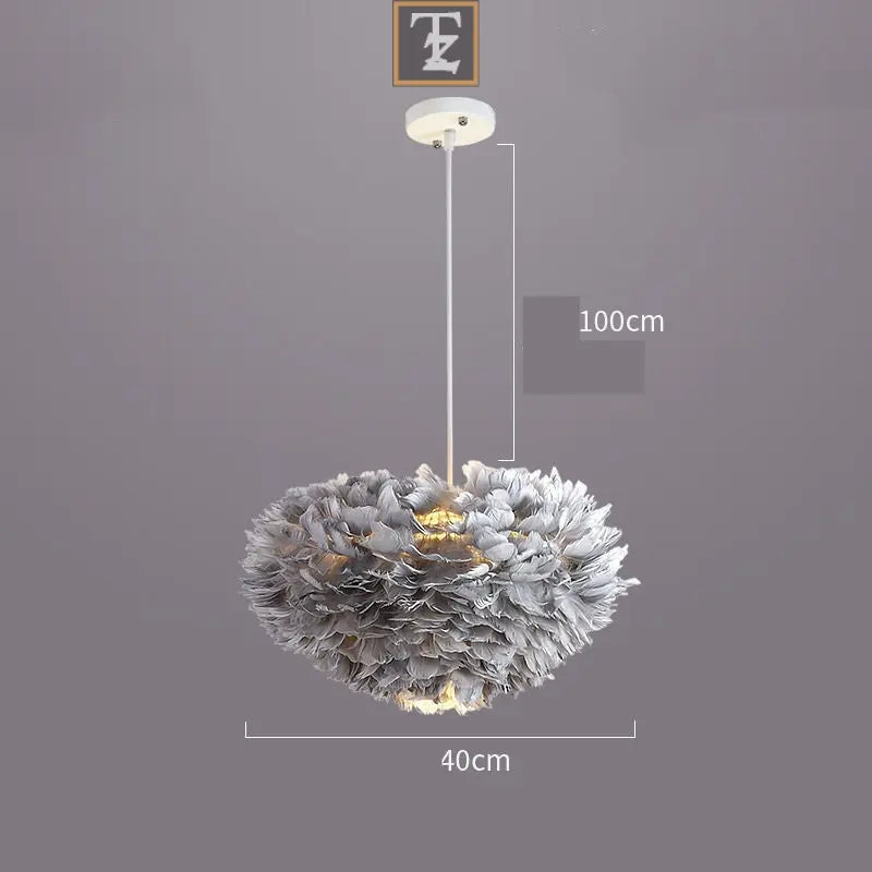 Modern Minimalist Master Bedroom Ins Net Red Girl Heart Chandelier Routine Essentials Studio
