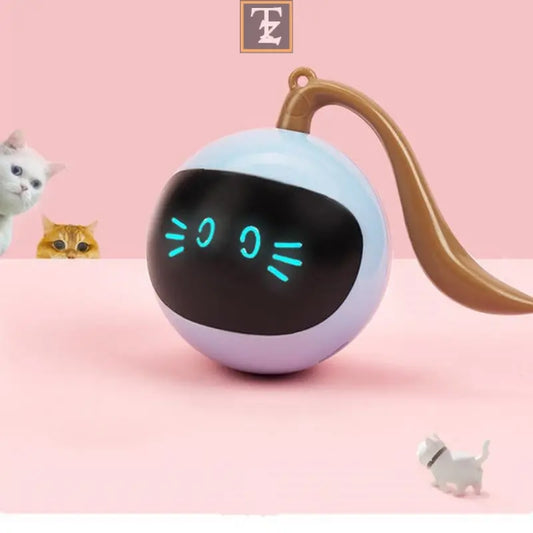 Pet Smart Interactive Colorful LED Rotating Ball 