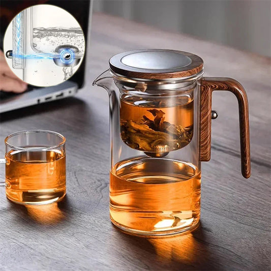 Magnetic Glass Tea Pot TEZZONMAART