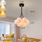 Lampadario da camera da letto Lampade nordiche Luci creative a bolle di luna