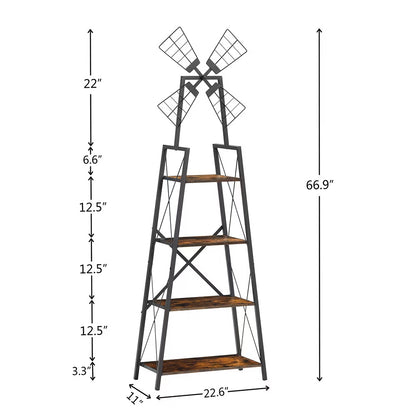 4-Tier Bookshelf