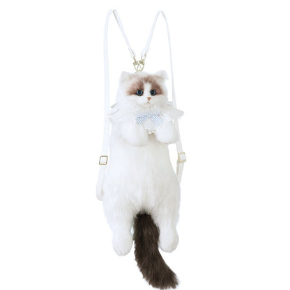 Muppet Cat Back Doll Bambola Peluche