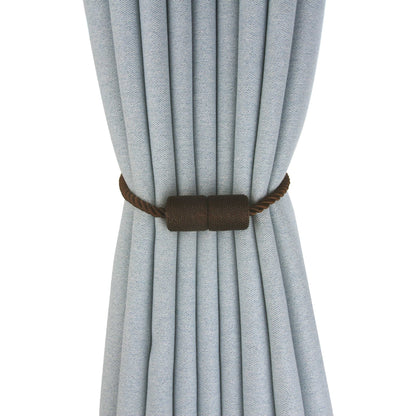 Cylindrical Curtain Bandage Magnetic Buckle Installation-free