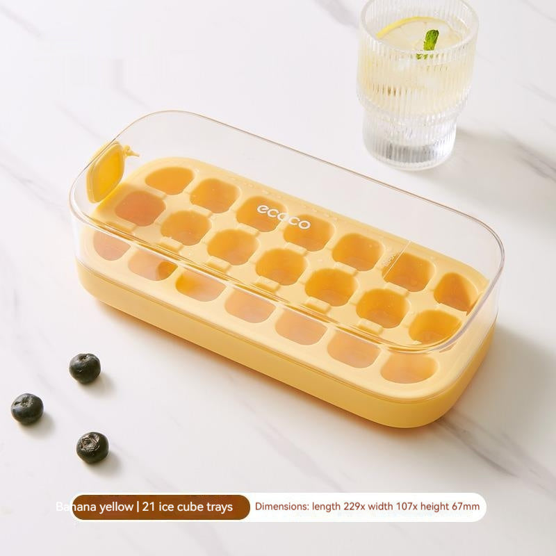 Silicone Ice Tray Press Household Homemade Box TEZZONMAART
