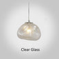 Lampadario decorativo in vetro di lusso postmoderno
