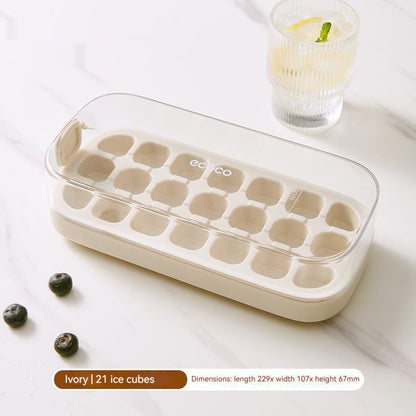 Silicone Ice Tray Press Household Homemade Box TEZZONMAART