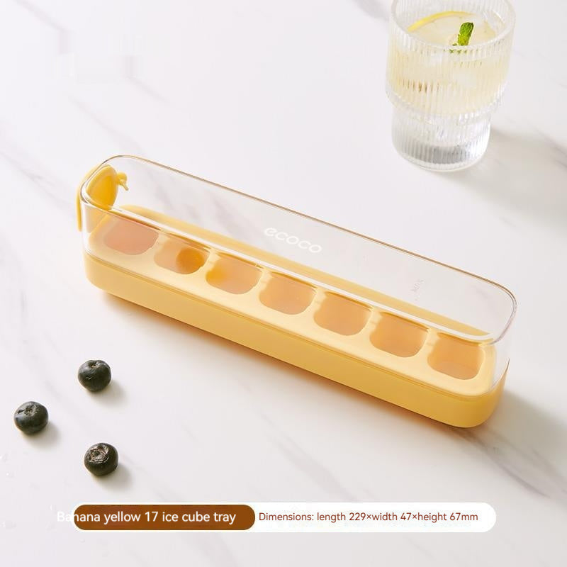 Silicone Ice Tray Press Household Homemade Box TEZZONMAART